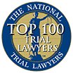 National Trial Lawyers Top 100 award badge